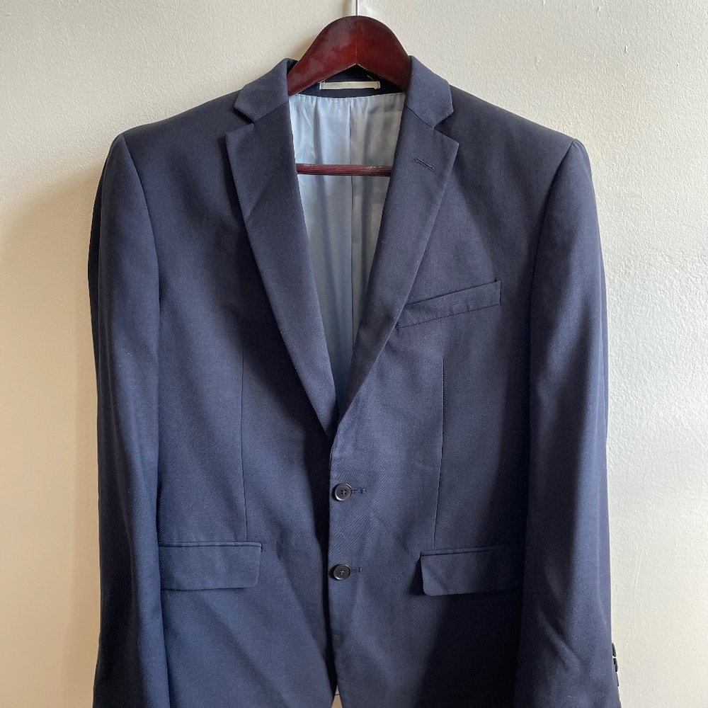 Navy suit and pants
